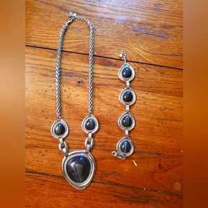 Lia Sophia necklace and bracelet set